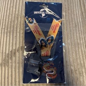 Universal Studios Beijing Lanyard with Pouch Dragon New